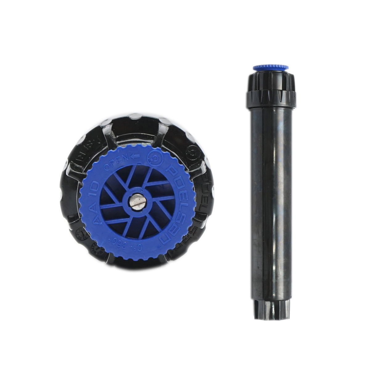 Spray sprinkler with 5cm nozzle, D1/2, internal thread for irrigation systems, range 3.2m